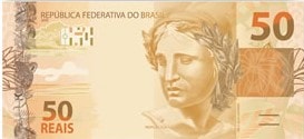 Nota de 50 reais
